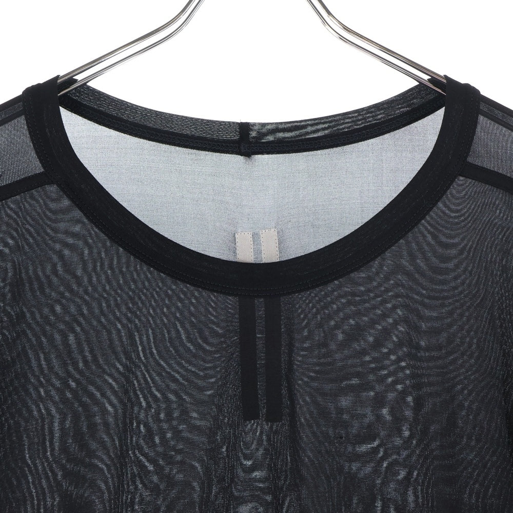 Rick Owens(リックオウエンス) 24SS LIDO TOMMY T オーバーサイズ半袖Tシャツ ブラック