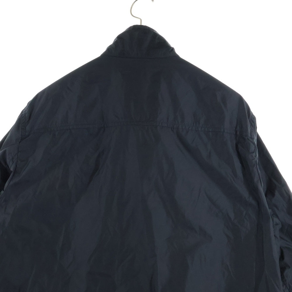 MONCLER(モンクレール) RENOIR GIUBBOTTO ナイロンジャケット ジップアップ ロゴ ワッペン ブラック 510914161185