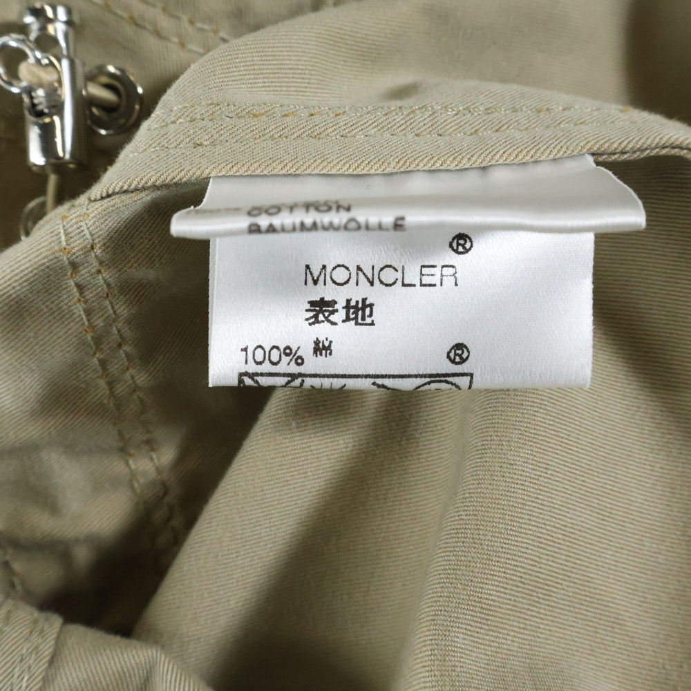 MONCLER(モンクレール) フラップポケット ジャケット コート ベージュ Z7E0234