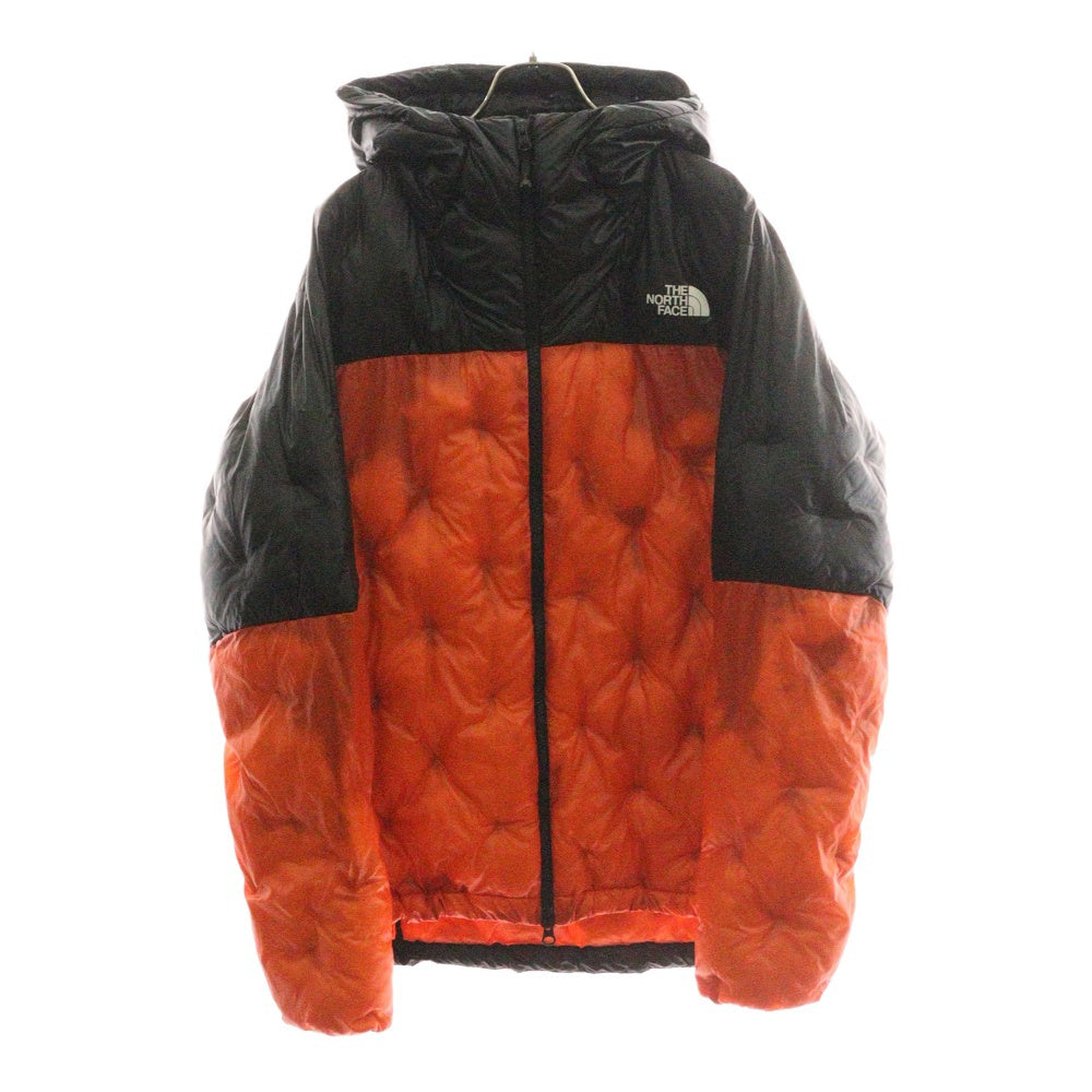 THE NORTH FACE(ザノースフェイス) POLARIS INSULATED HOODIE ポラリス インサレーテッドフーディー ジップアップ 中綿ジャケット オレンジ/ブラック