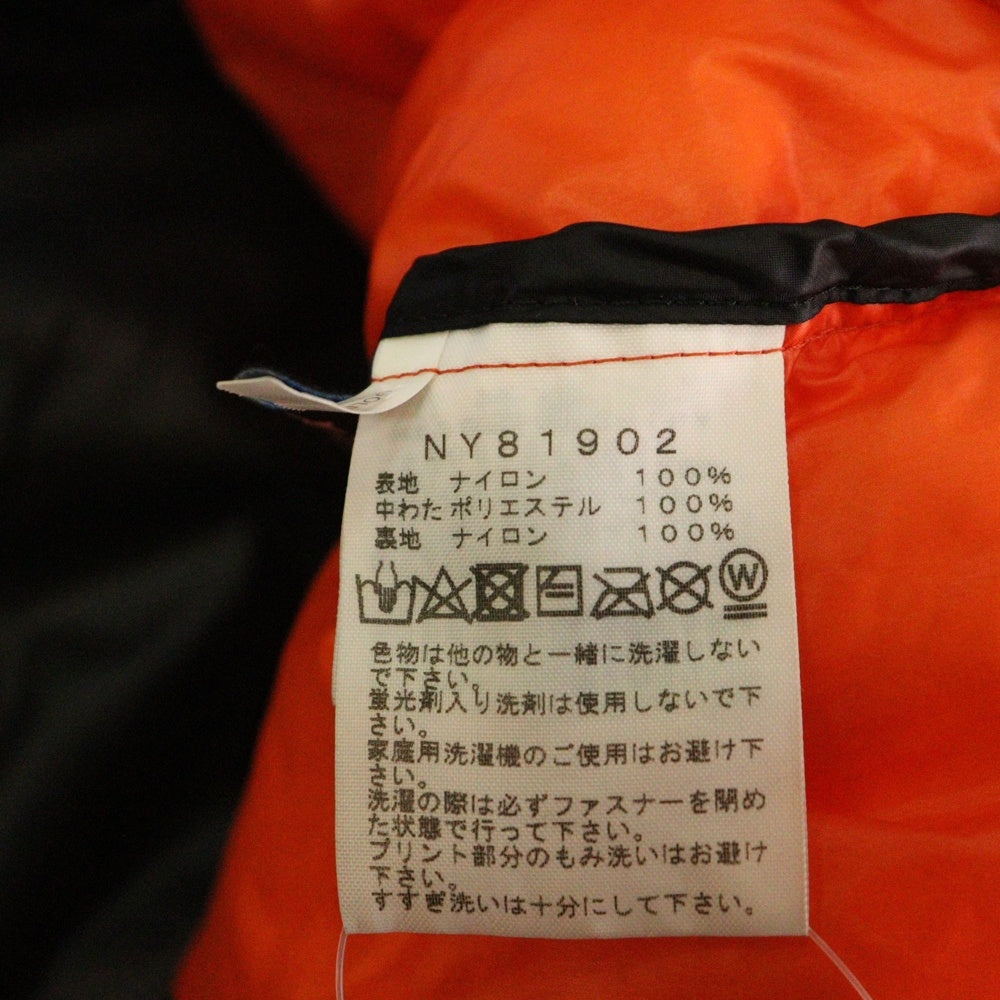 THE NORTH FACE(ザノースフェイス) POLARIS INSULATED HOODIE ポラリス インサレーテッドフーディー ジップアップ 中綿ジャケット オレンジ/ブラック