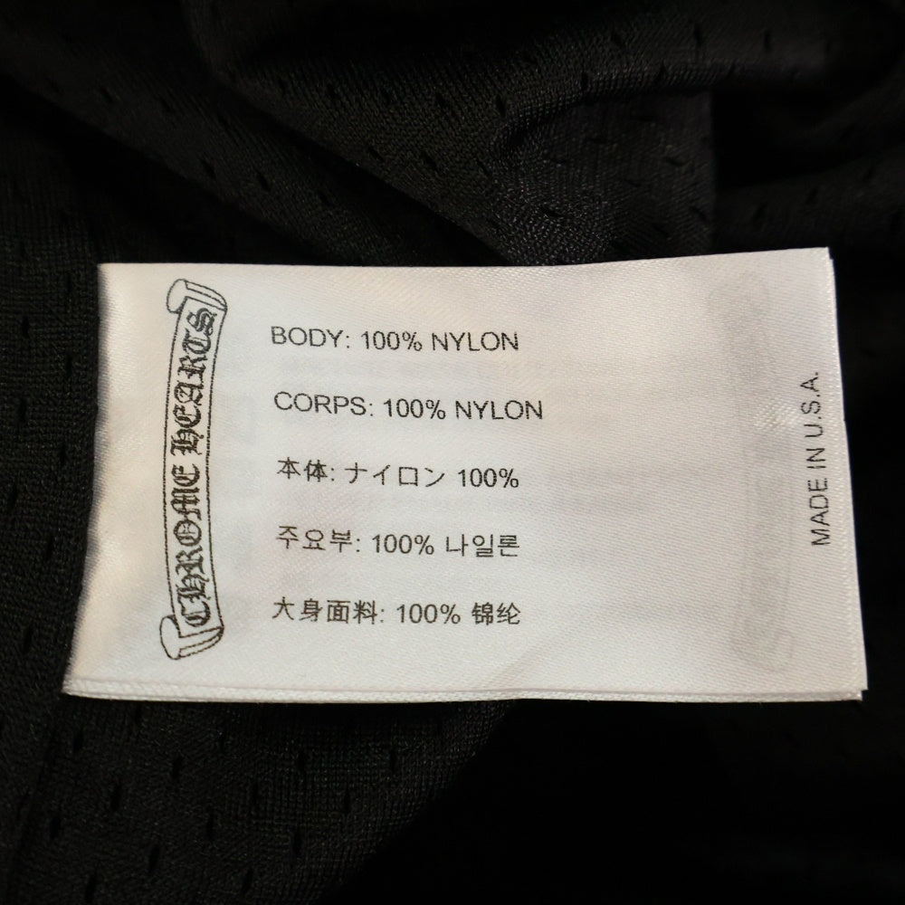 CHROME HEARTS(クロムハーツ) MESH VARSITY PANTS CHプリント メッシュ ロングパンツ ブラック