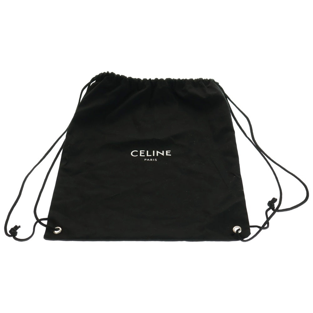 CELINE(セリーヌ) トリオンフパッチ コットン デニム 6パネル ロゴ 刺繍 ベースボールキャップ 帽子 インディゴ AA06F930F