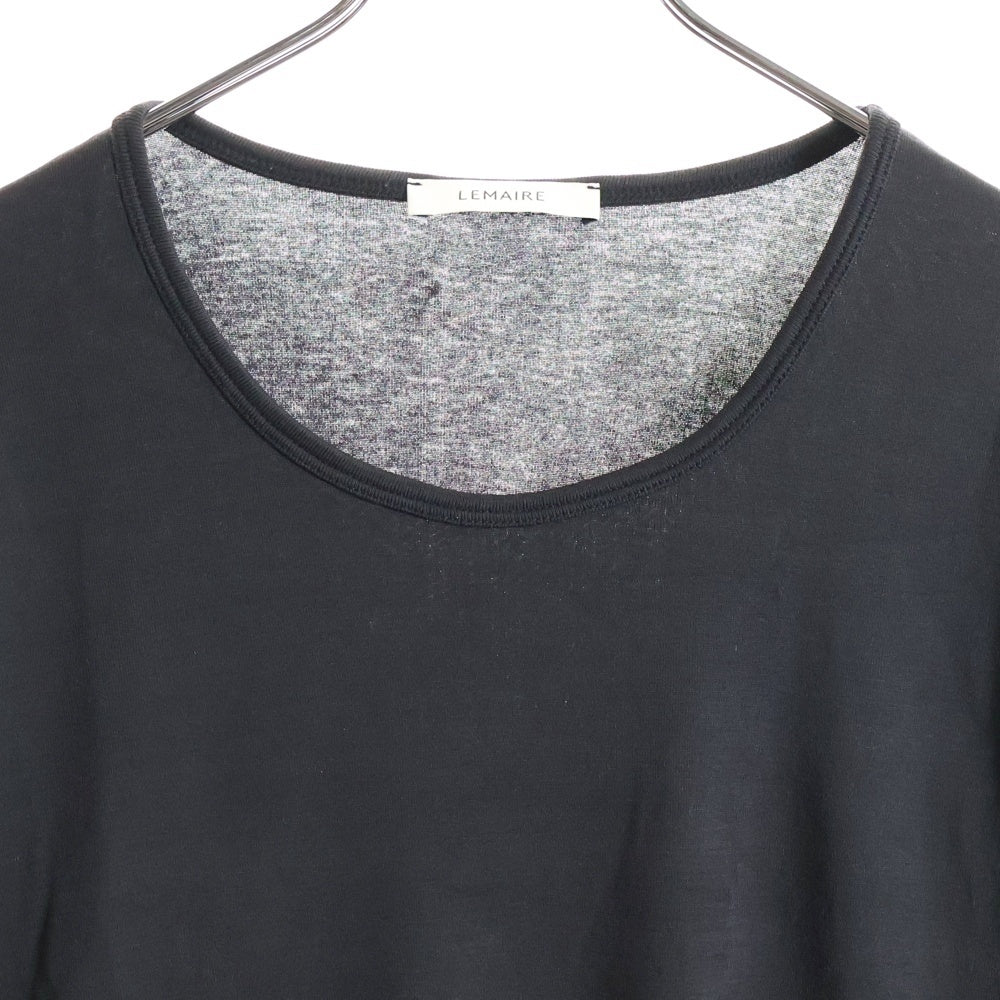 LEMAIRE(ルメール) Rib U Neck TーShirt TO1109 LJ1016 リブUネック 半袖Tシャツ カットソー
