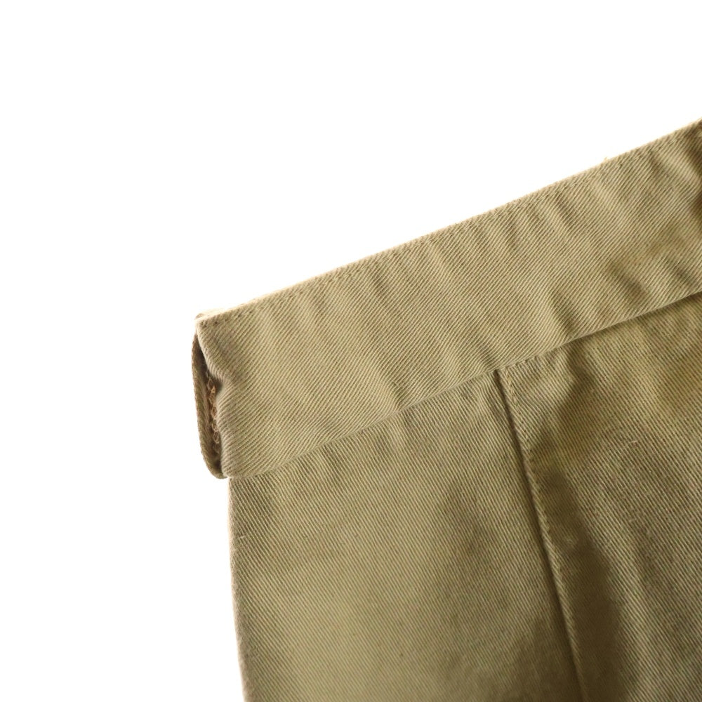 OUTIL(ウティ) PANTALON MACAU コットンチノ ミリタリーパンツ ベージュ