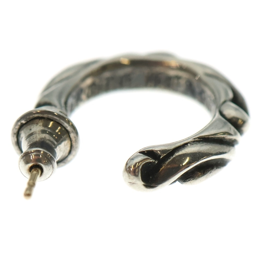 CHROME HEARTS(クロムハーツ) HOOP SCROOL スクロール フープピアス シルバー BCA102
