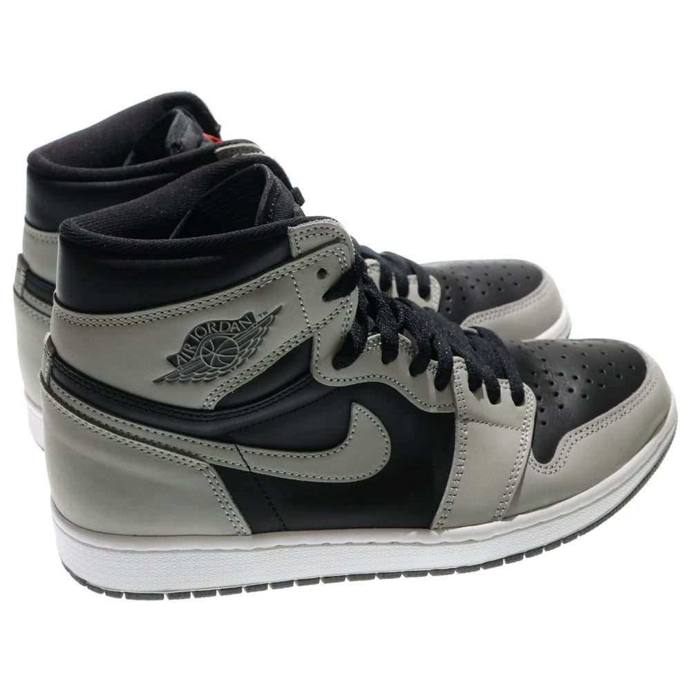 NIKE(ナイキ) AIR JORDAN 1 RETRO HIGH OG SHADOW 2.0 555088-035 エアジョーダン1 シャドウ 2.0 ハイカットスニーカー グレー/ブラック US10/28cm