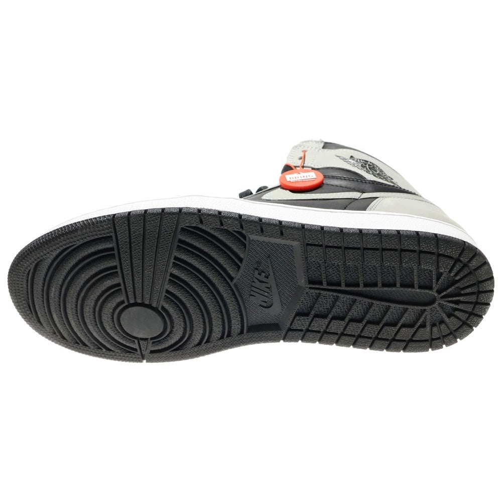 NIKE(ナイキ) AIR JORDAN 1 RETRO HIGH OG SHADOW 2.0 555088-035 エアジョーダン1 シャドウ 2.0 ハイカットスニーカー グレー/ブラック US10/28cm