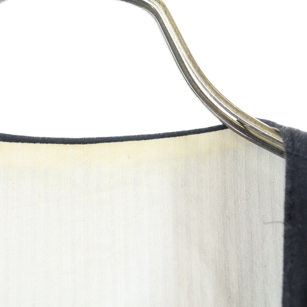 nestRobeconfect(ネストローブ) リネン ベスト ブラック