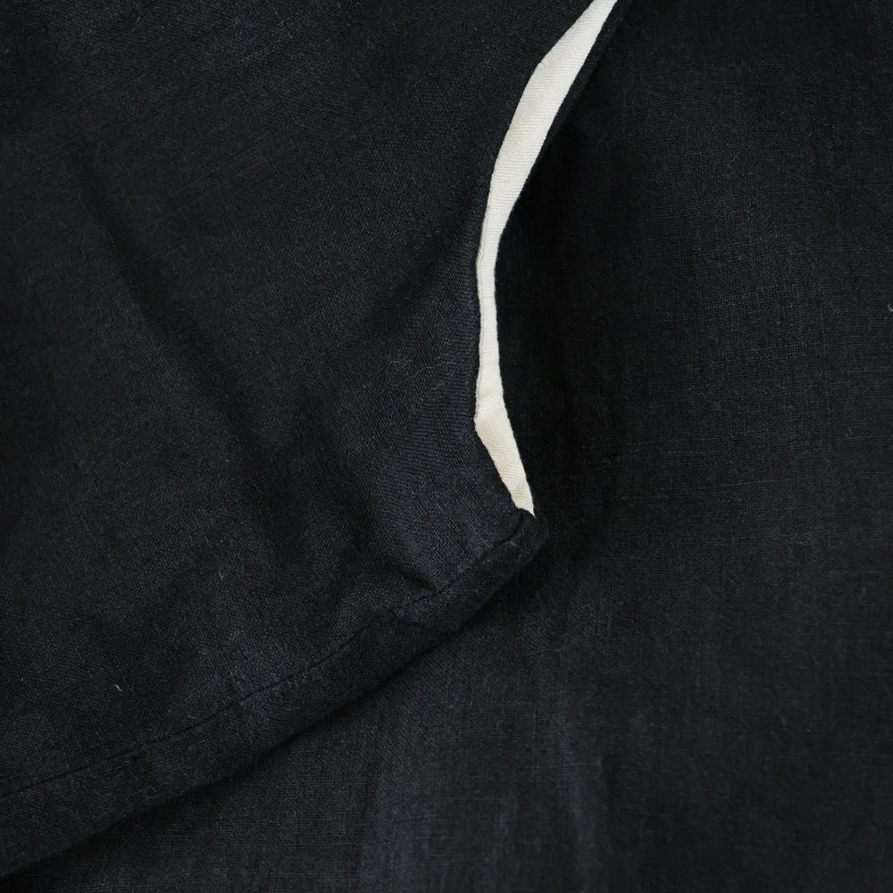 nestRobeconfect(ネストローブ) リネン ベスト ブラック