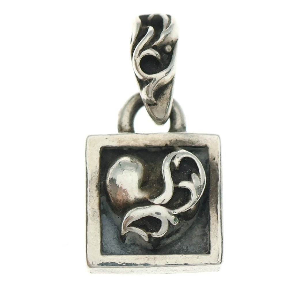 CHROME HEARTS(クロムハーツ) FRAMED HEART フレームドハート チャーム ペンダントトップ シルバー BCA273