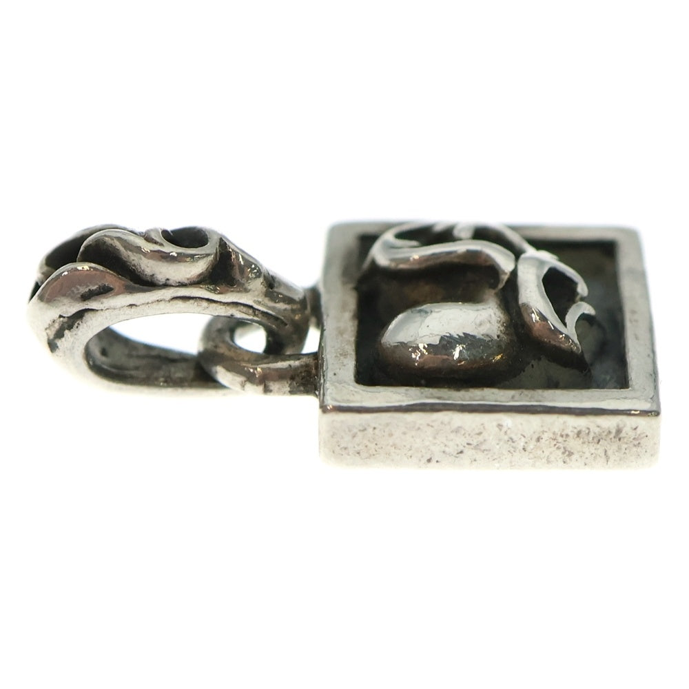 CHROME HEARTS(クロムハーツ) FRAMED HEART フレームドハート チャーム ペンダントトップ シルバー BCA273