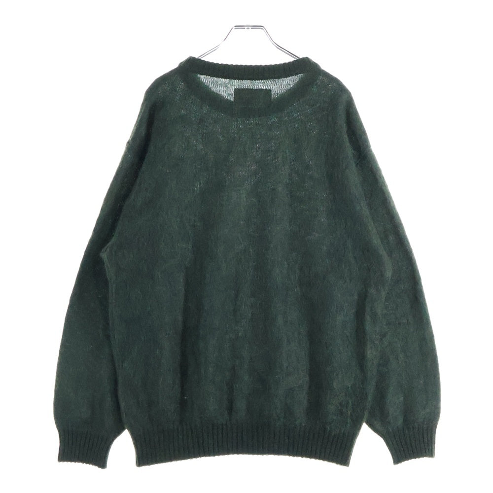 WACKO MARIA(ワコマリア) MOHAIR KNIT SWEATER モヘアニットセーター ダークグリーン