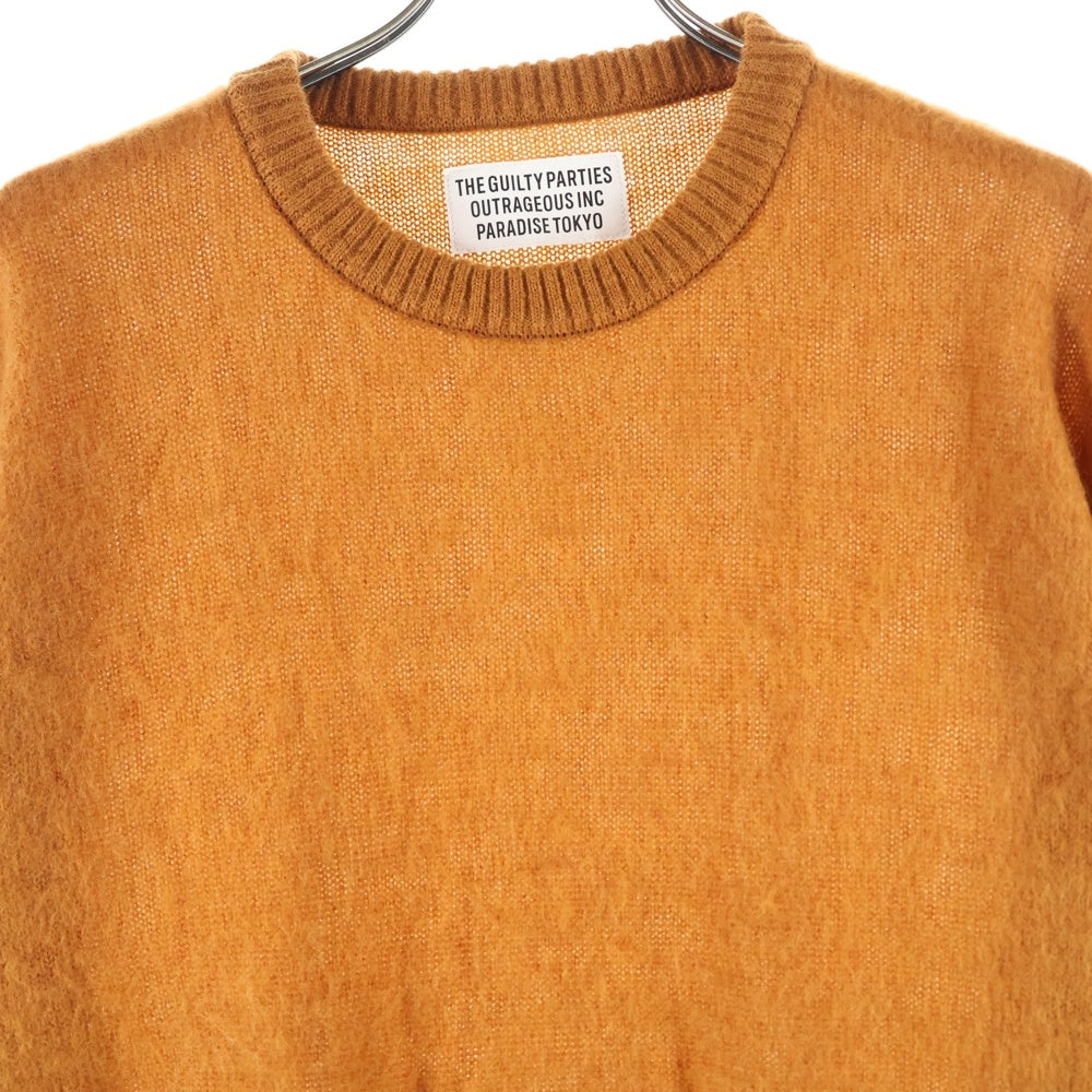 WACKO MARIA(ワコマリア) MOHAIR KNIT SWEATER モヘアニットセーター オレンジ