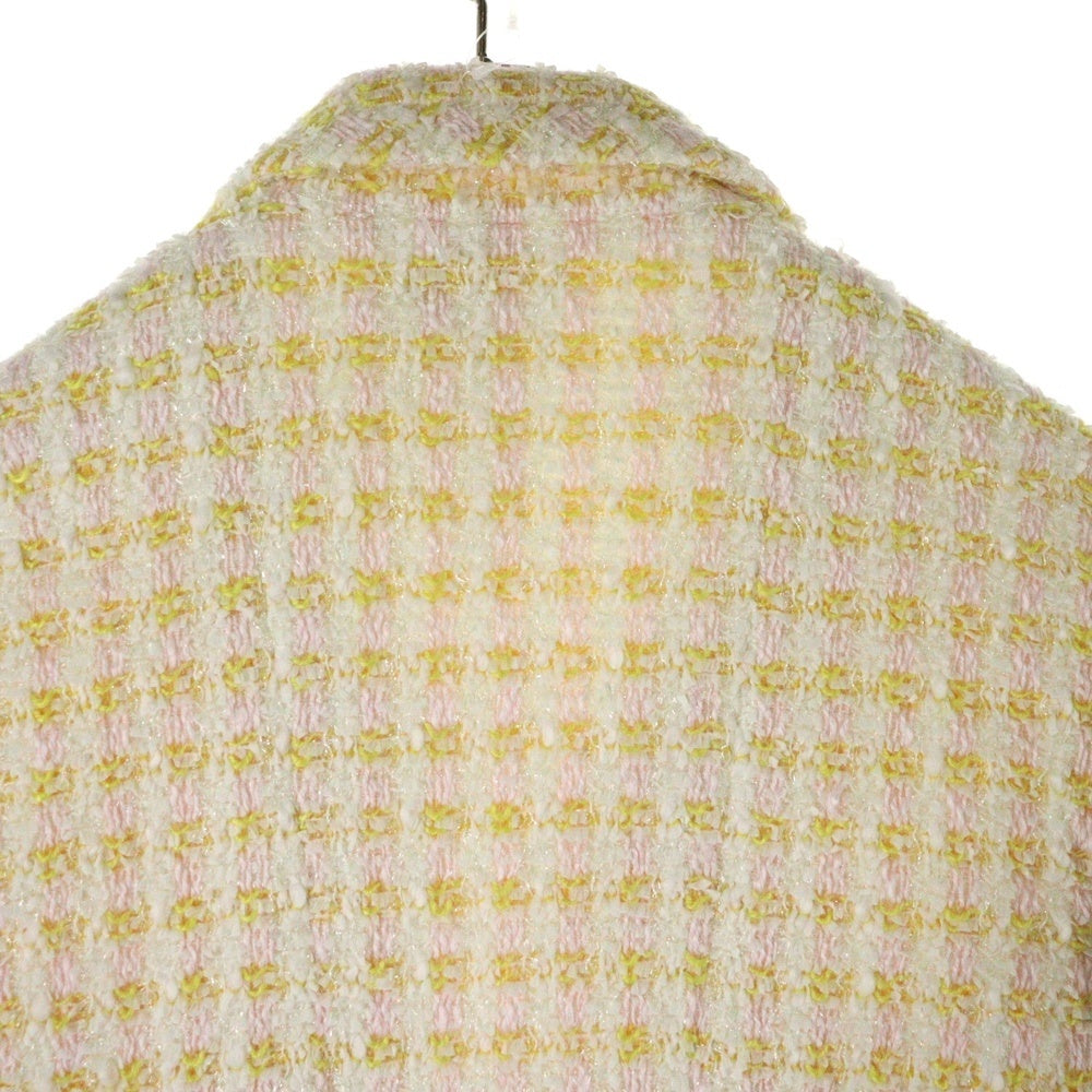 CHANEL(シャネル) 1992 Two Pocketed Multicolor Fantasy Tweed Jacket ファンシー ツイード ジャケット レディース マルチ