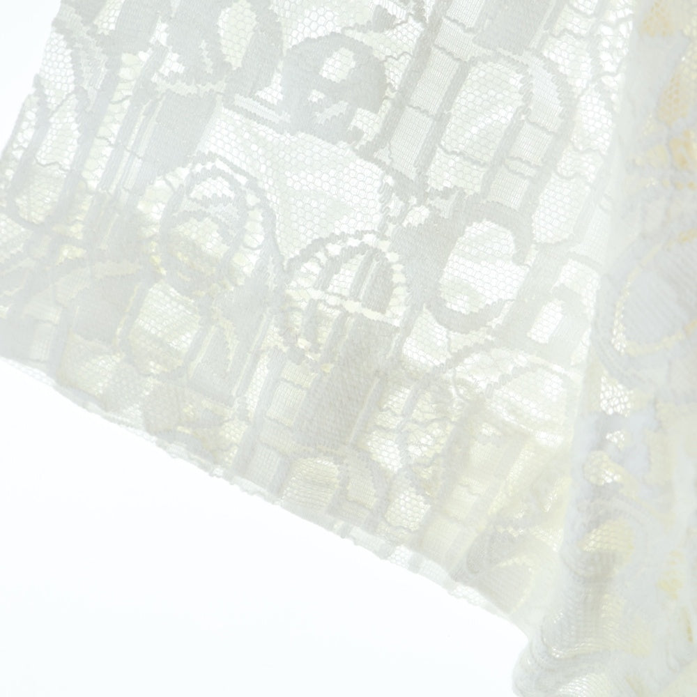 Chloe(クロエ) ロゴ シースルーメッシュ 半袖カットソー レディース ホワイト