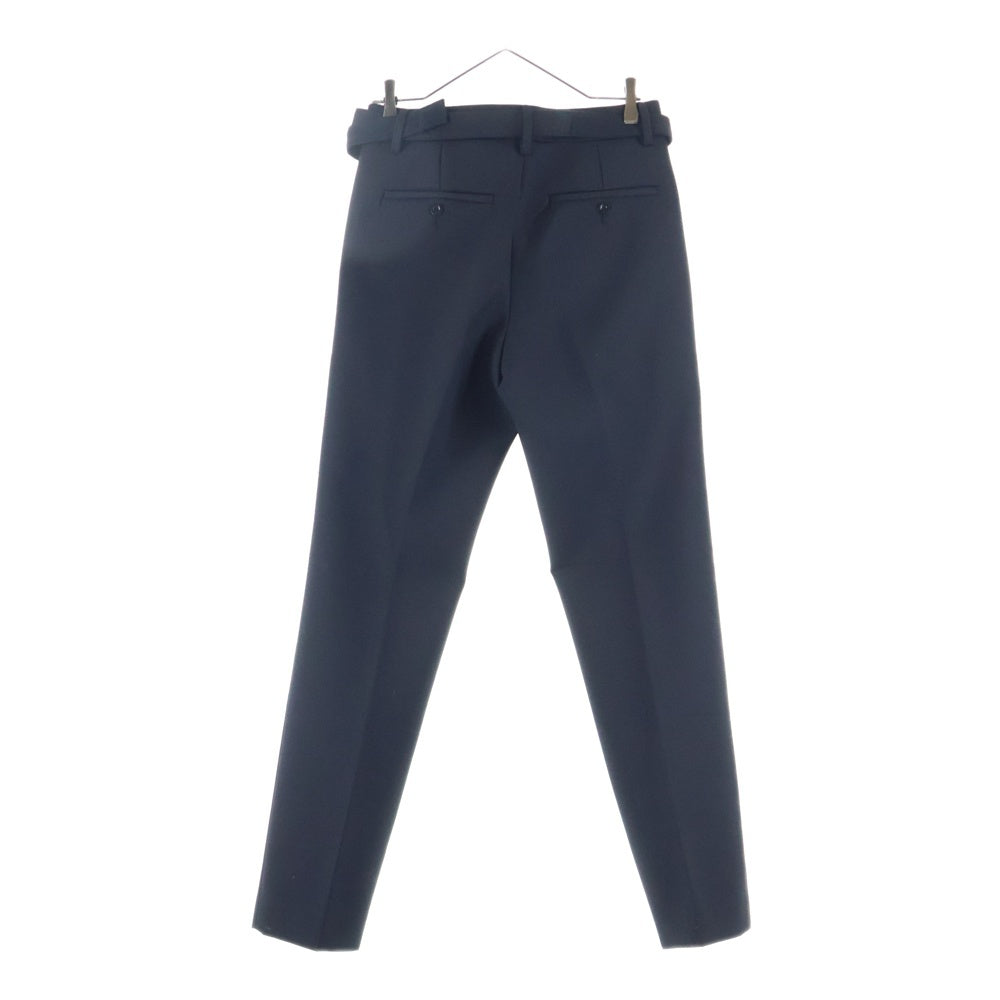 Sacai(サカイ) 25SS Suiting Bonding Pants ボンディング パンツ ブラック 25-03587M