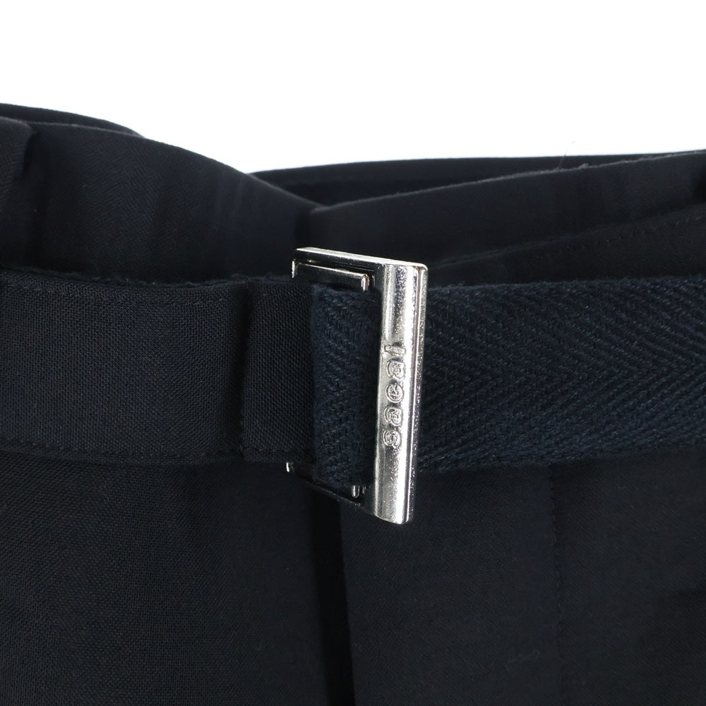 Sacai(サカイ) 25SS Suiting Bonding Pants ボンディング パンツ ブラック 25-03587M