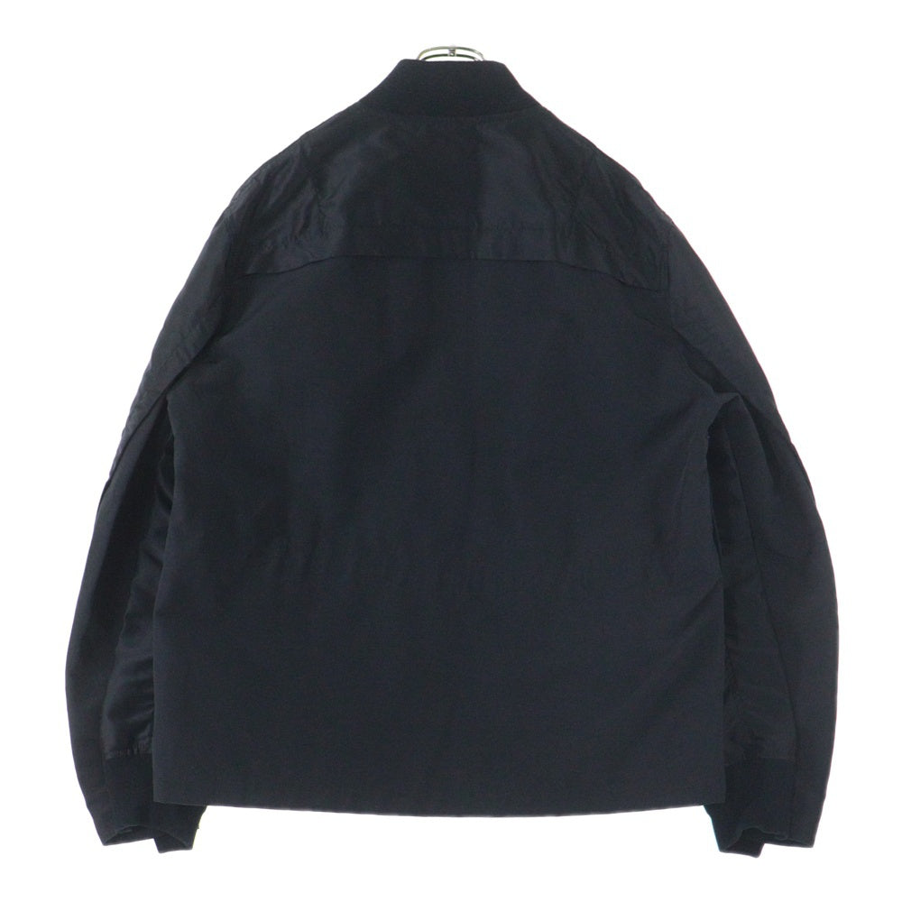 Sacai(サカイ) Nylon Twill x Grosgrain Blouson ナイロン ツイル ブルゾンジャケット ブラック 25-03718M