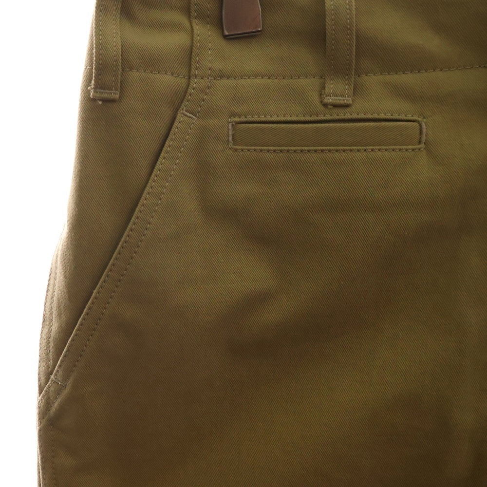Sacai(サカイ) 25SS Cotton Chino Skirt コットン チノ スカート ベージュ レディース 25-08270