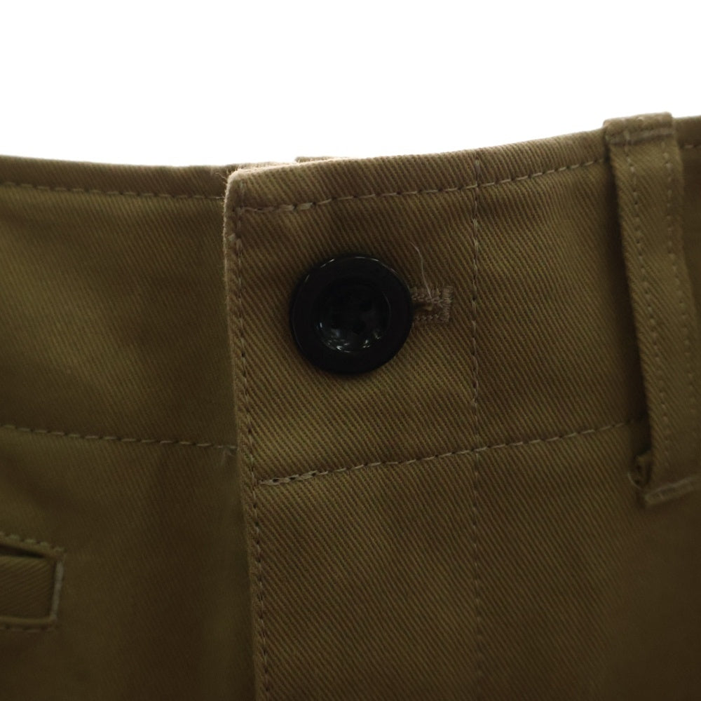 Sacai(サカイ) 25SS Cotton Chino Skirt コットン チノ スカート ベージュ レディース 25-08270