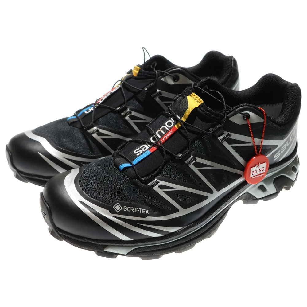 SALOMON(サロモン) XT-6 GTX GORE-TEX ゴアテックス ローカットスニーカー ブラック US8.5/JP26.5cm 474506