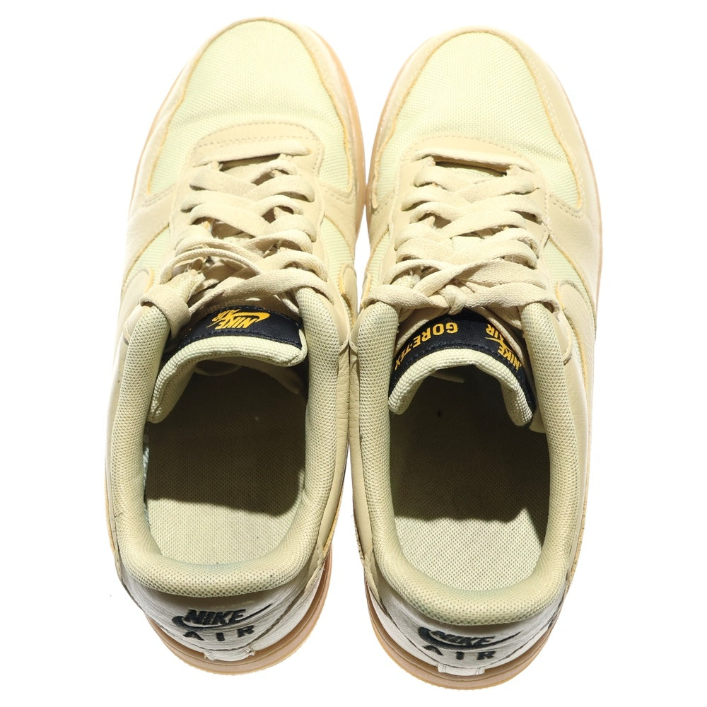 NIKE(ナイキ) AIR FORCE 1 エアフォース 1 ゴアテックス チーム ゴールド レースアップ ローカット スニーカー ベージュ US9/27cm CK2630-700