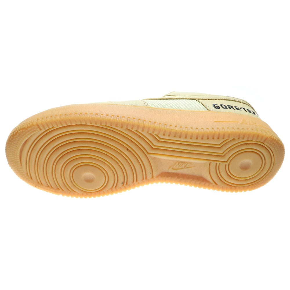 NIKE(ナイキ) AIR FORCE 1 エアフォース 1 ゴアテックス チーム ゴールド レースアップ ローカット スニーカー ベージュ US9/27cm CK2630-700