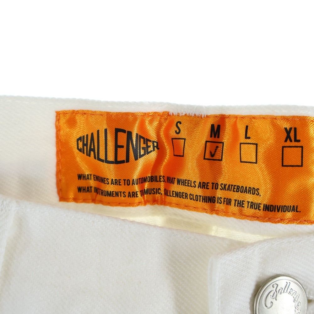 CHALLENGER(チャレンジャー) 25SS DENIM CHINO PANTS デニムチノパンツ ホワイト CLG-PT 025-003