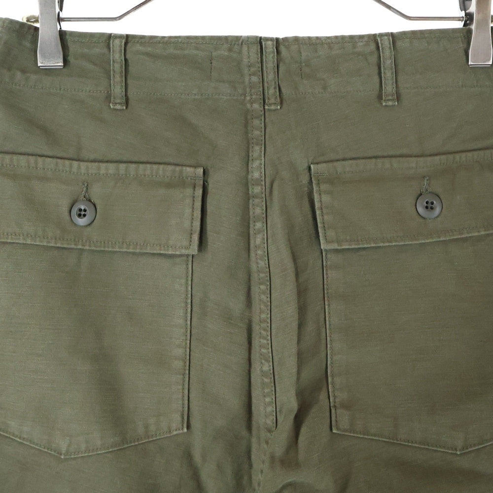 SUBCULTURE(サブカルチャー) 23SS Fatigue Pants Shorts ファティーグショートパンツ カーキ SCSP-S2302