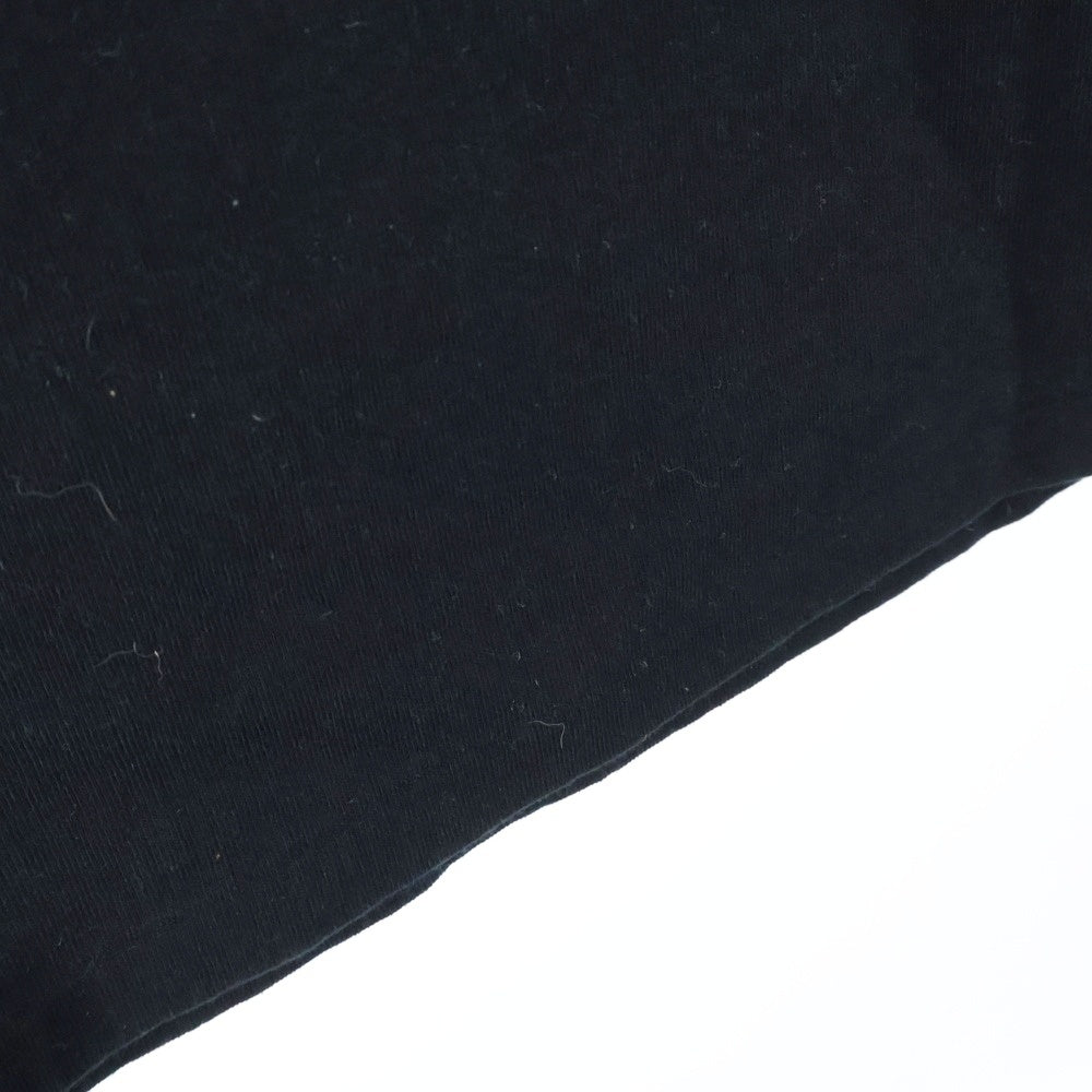 WACKO MARIA(ワコマリア) WASHED HEAVY WEIGHT T-SHIRT ロゴプリントクルーネック半袖Tシャツ ブラック