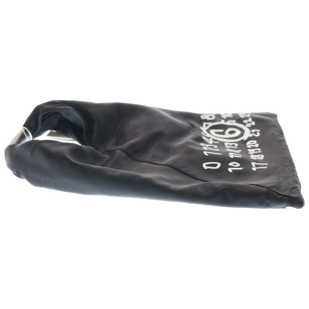 MM6 Maison Margiela(エムエムシックスメゾンマルジェラ) Japanese ロゴプリント ジャパニーズ バッグ スモール ハンドバッグ ブラック S54WD0043