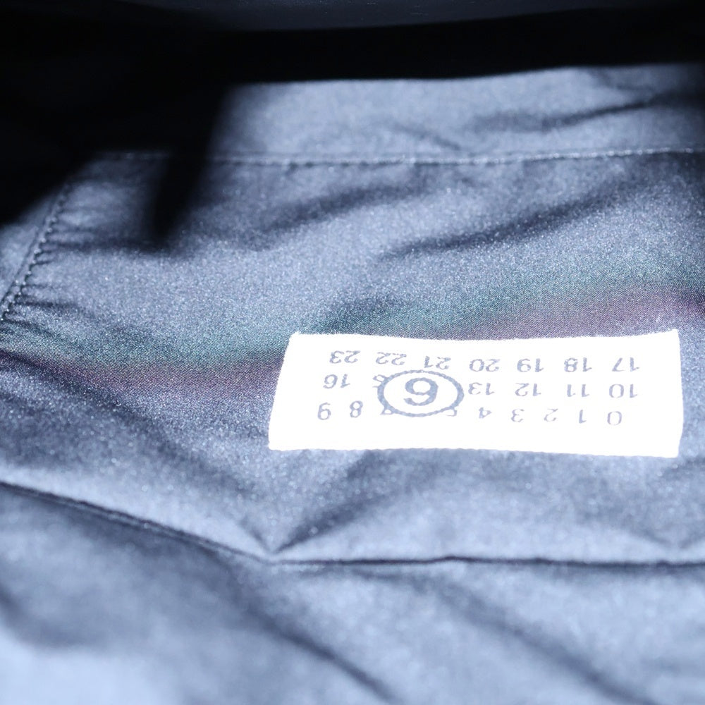 MM6 Maison Margiela(エムエムシックスメゾンマルジェラ) Japanese ロゴプリント ジャパニーズ バッグ スモール ハンドバッグ ブラック S54WD0043