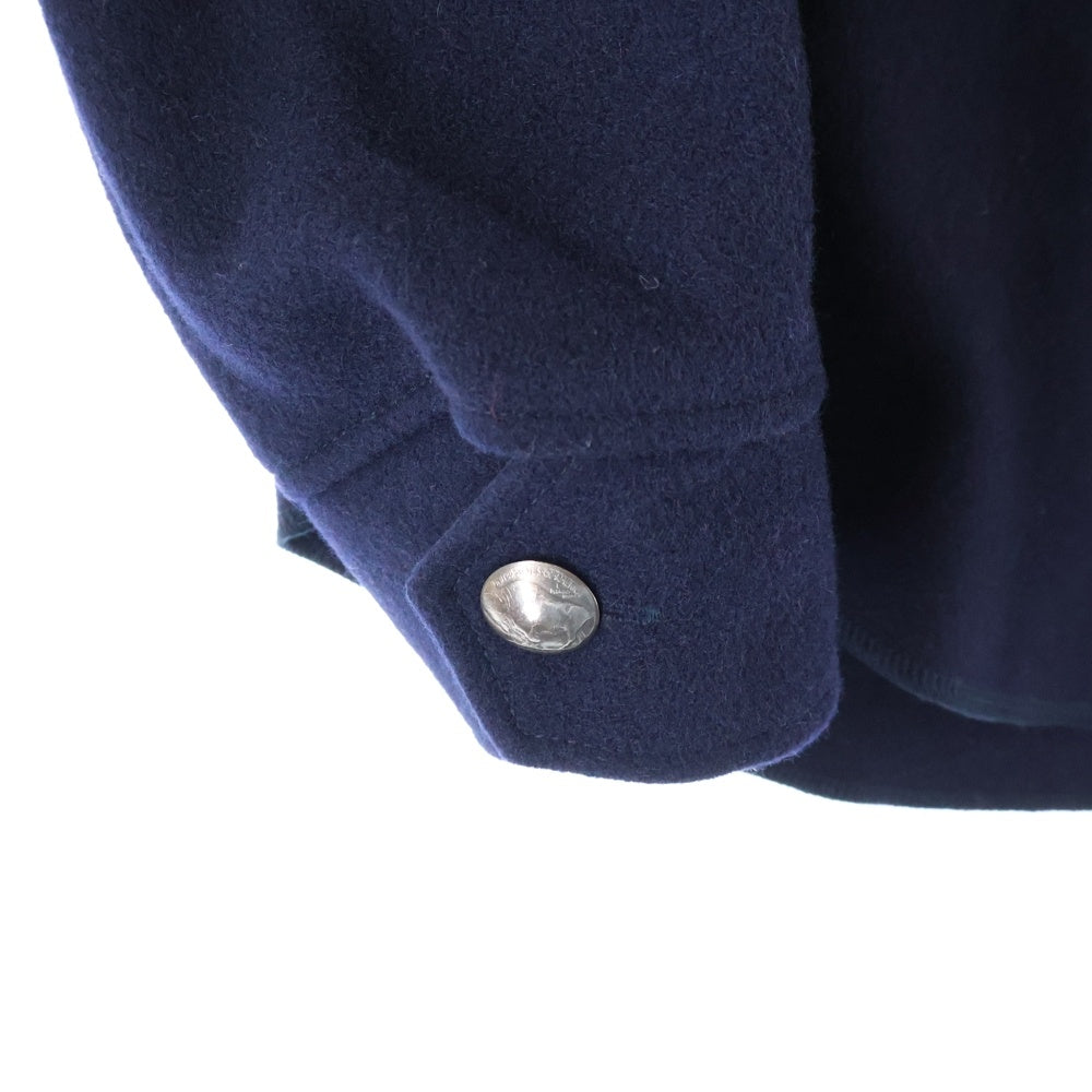 MASSES(マシス) 25AW MELTON CPO JKT メルトン ジャケット ネイビー