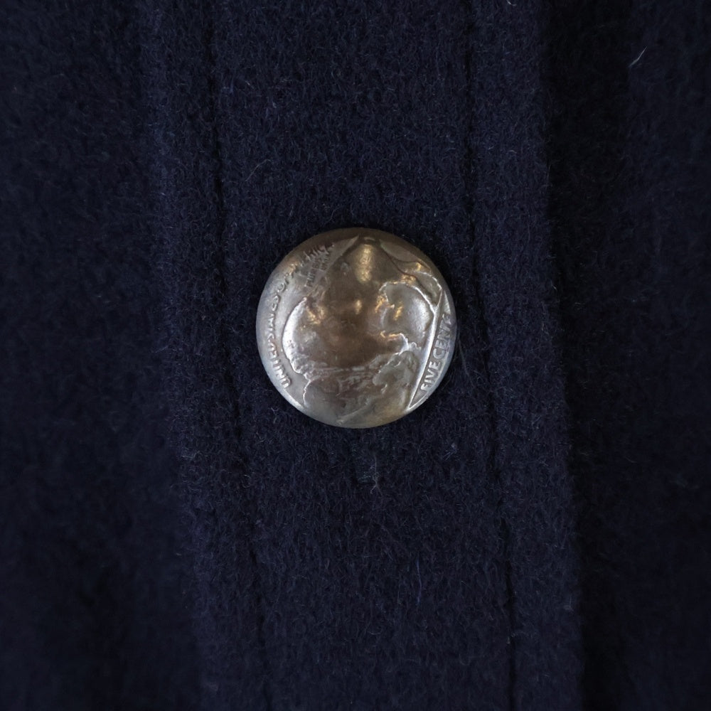 MASSES(マシス) 25AW MELTON CPO JKT メルトン ジャケット ネイビー