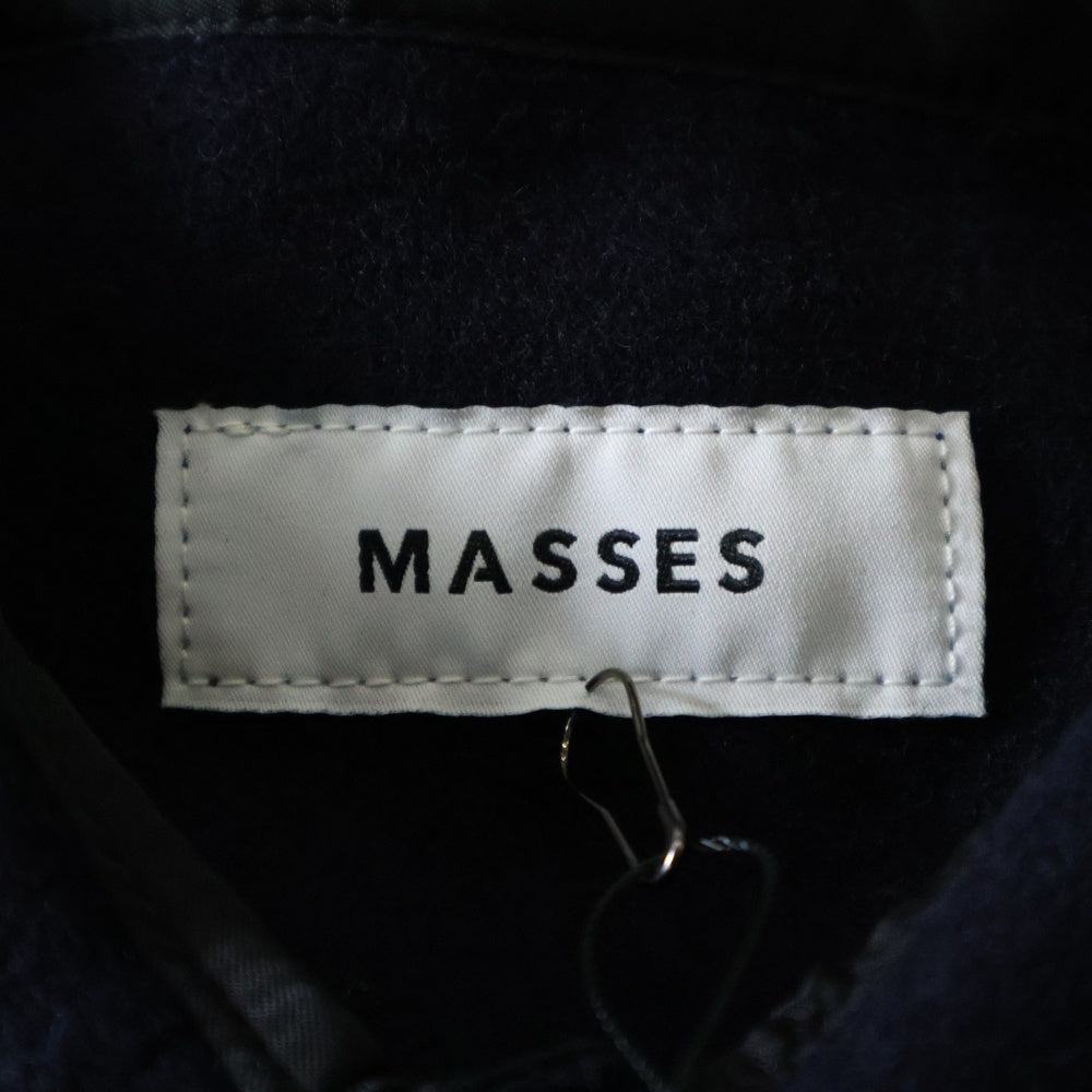 MASSES(マシス) 25AW MELTON CPO JKT メルトン ジャケット ネイビー