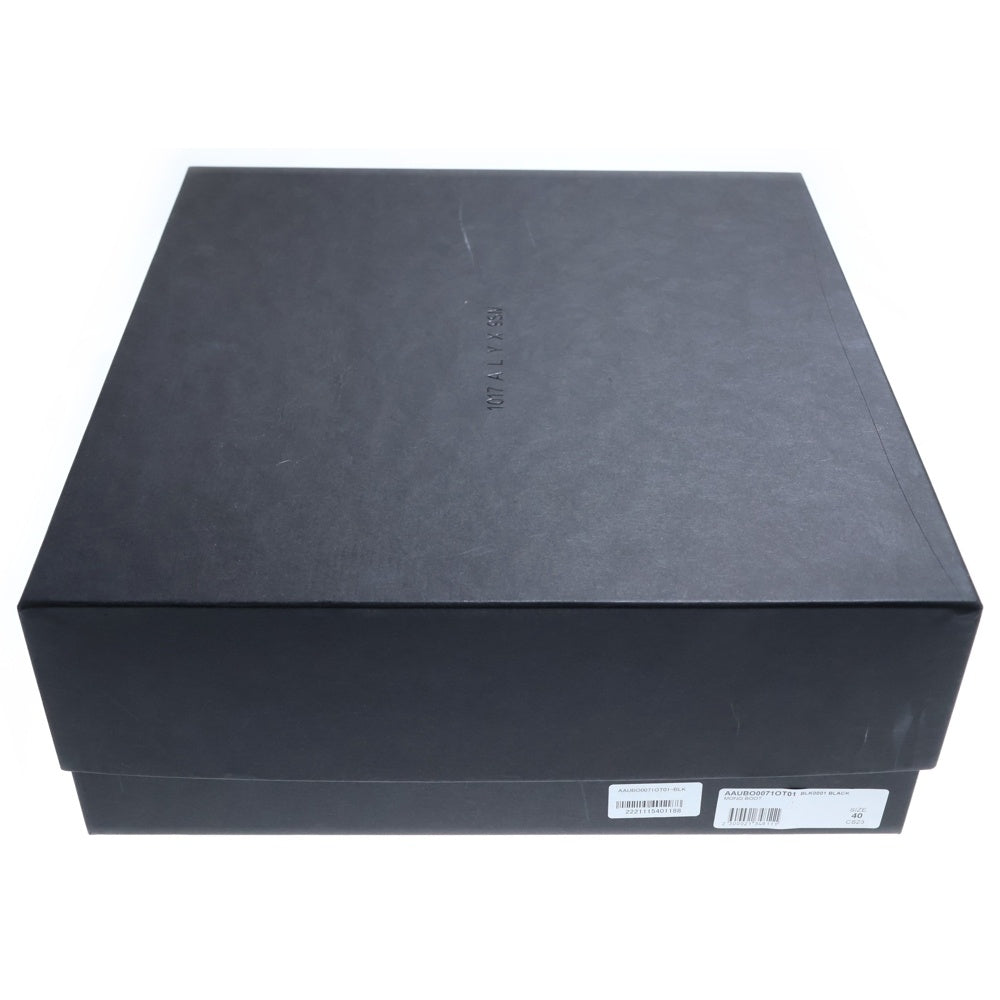 1017 ALYX 9SM(アリクス) 1017 ALYX 9SM MONO BOOT モノブーツ ブラック AAUBO0071OT01