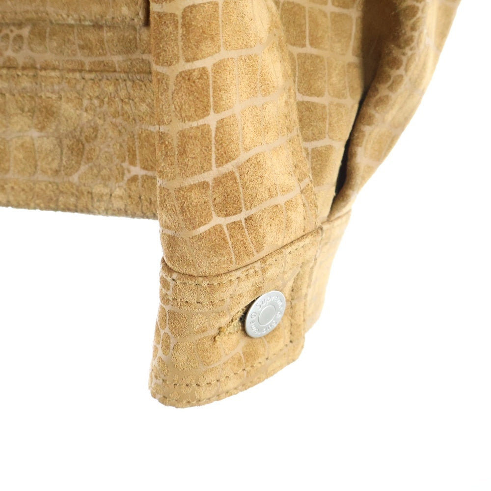 SUPREME(シュプリーム) 24AW Suede Work Jacket Croc スエード ジップ