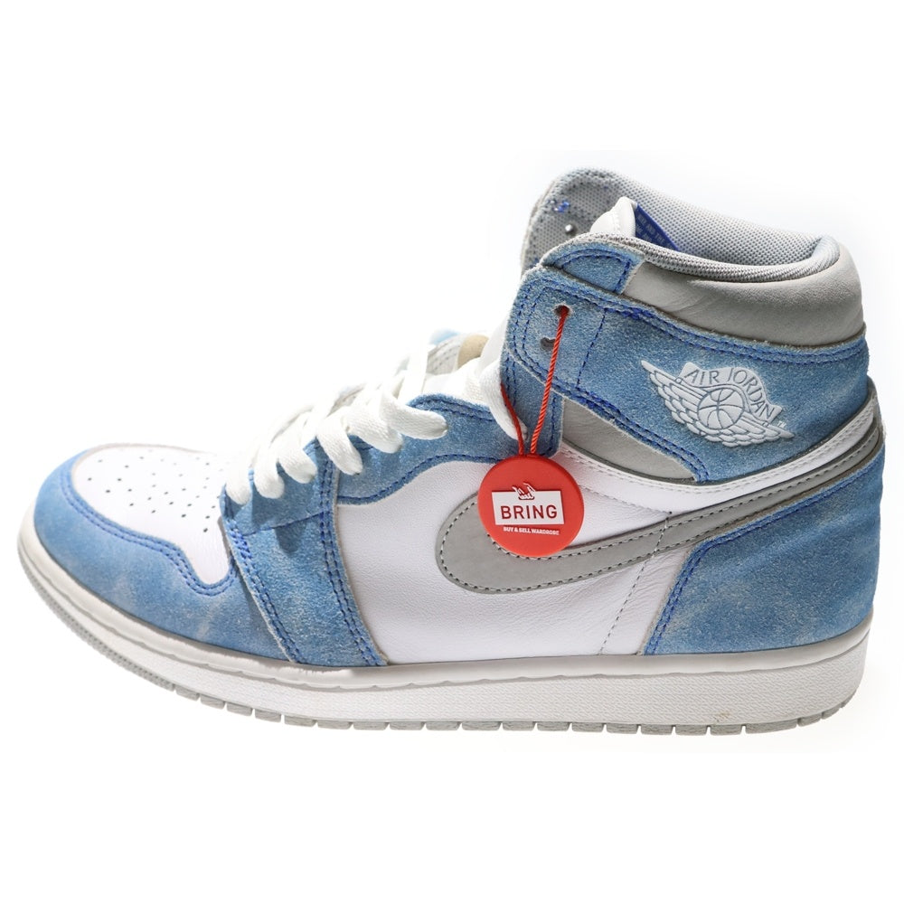 NIKE(ナイキ) AIR JORDAN 1 HIGH OG HYPER ROYAL エアジョーダン1 ハイパーロイヤル ハイカットスニーカー ホワイト/ブルー US10/28cm 555088-402