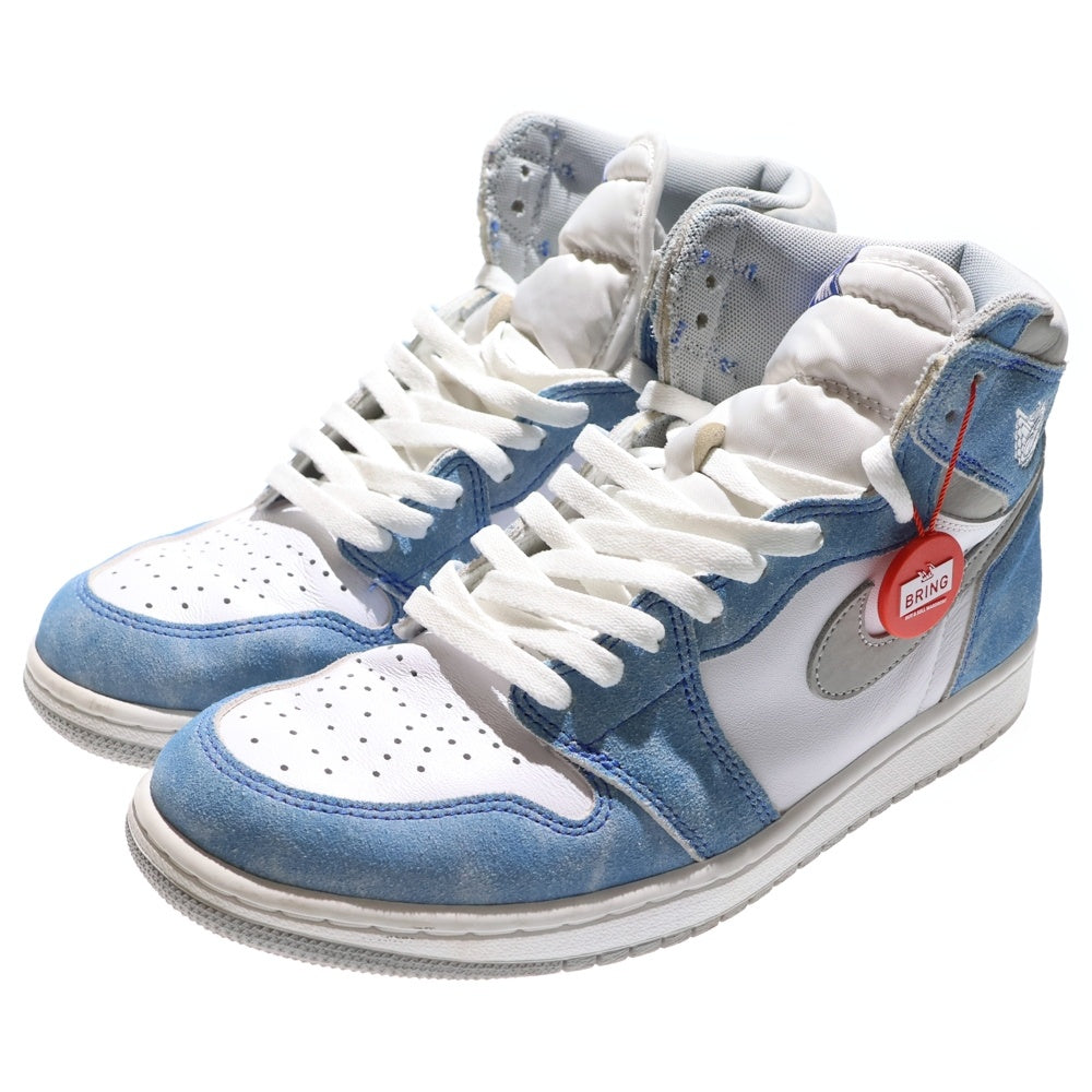 NIKE(ナイキ) AIR JORDAN 1 HIGH OG HYPER ROYAL エアジョーダン1 ハイパーロイヤル ハイカットスニーカー ホワイト/ブルー US10/28cm 555088-402