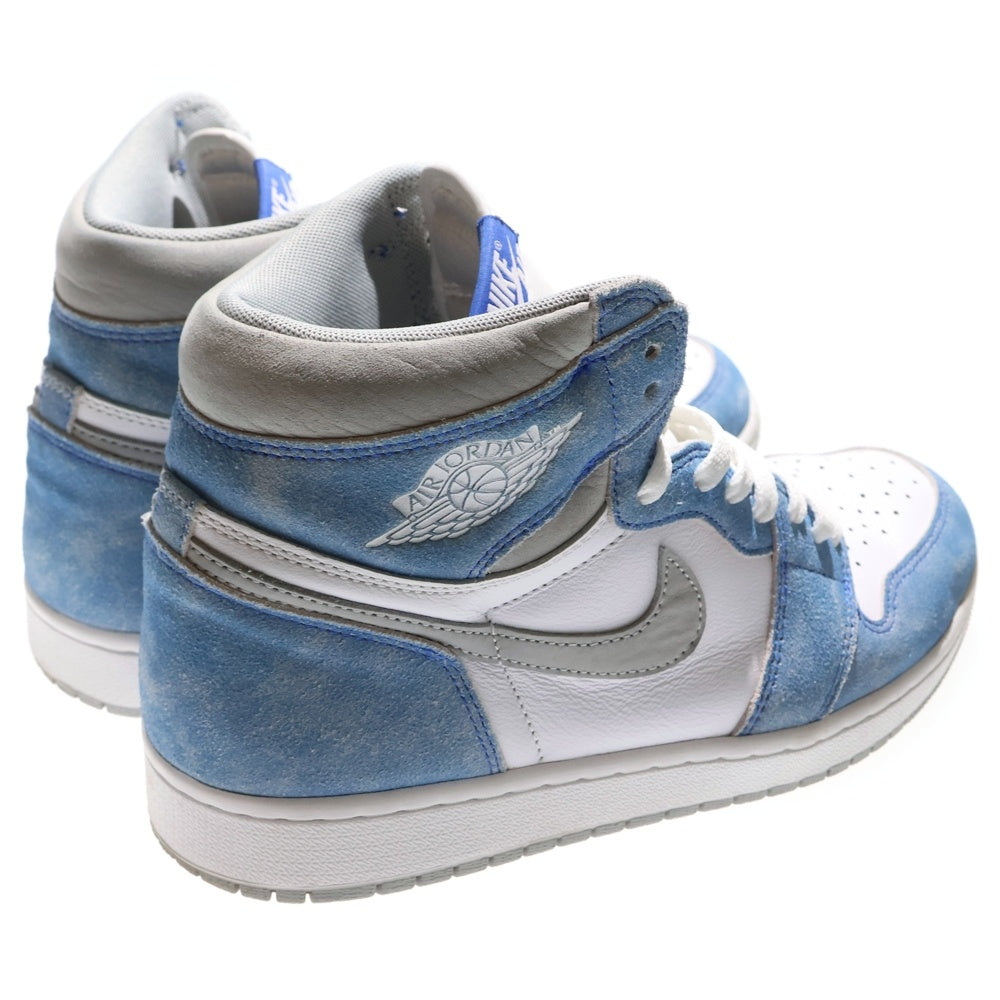 NIKE(ナイキ) AIR JORDAN 1 HIGH OG HYPER ROYAL エアジョーダン1 ハイパーロイヤル ハイカットスニーカー ホワイト/ブルー US10/28cm 555088-402