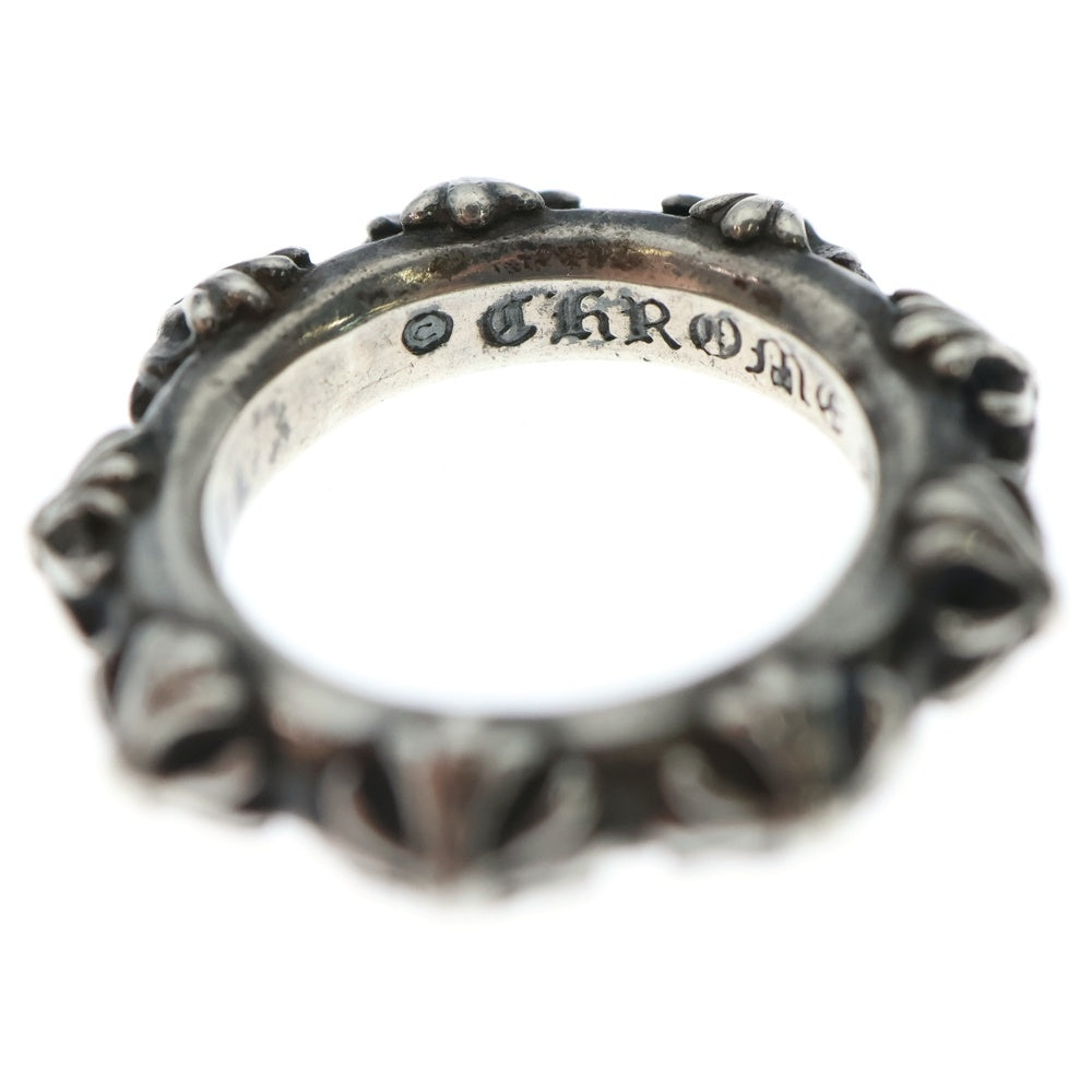 CHROME HEARTS(クロムハーツ) CROSS BAND クロスバンド リング シルバー BCA342