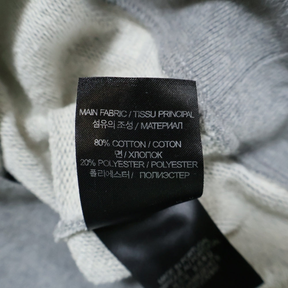 VETEMENTS(ヴェトモン) 24SS Flared Sleeve Cropped Hoodie ショートフーディ フレアロングスリーブ グレー