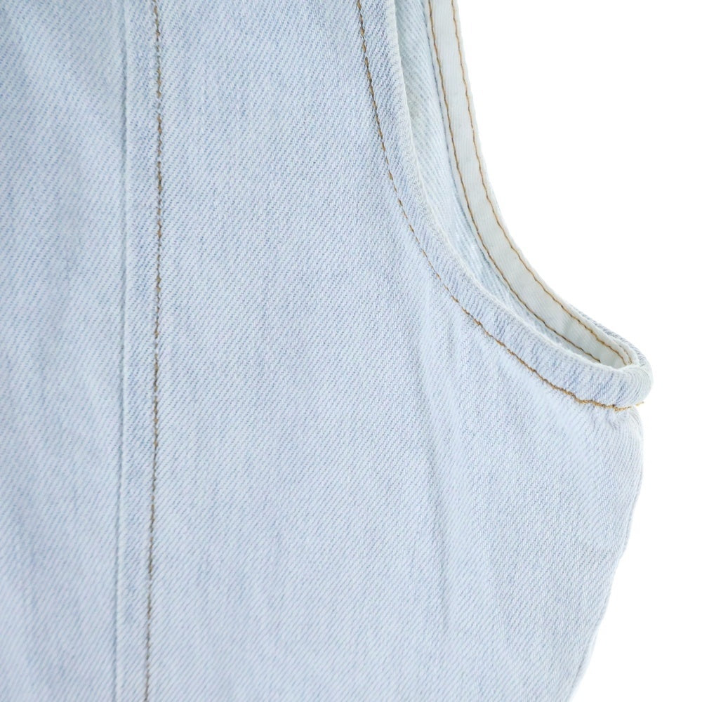 DIESEL(ディーゼル) DE-GLO-F デニムノースリワンピース インディゴ