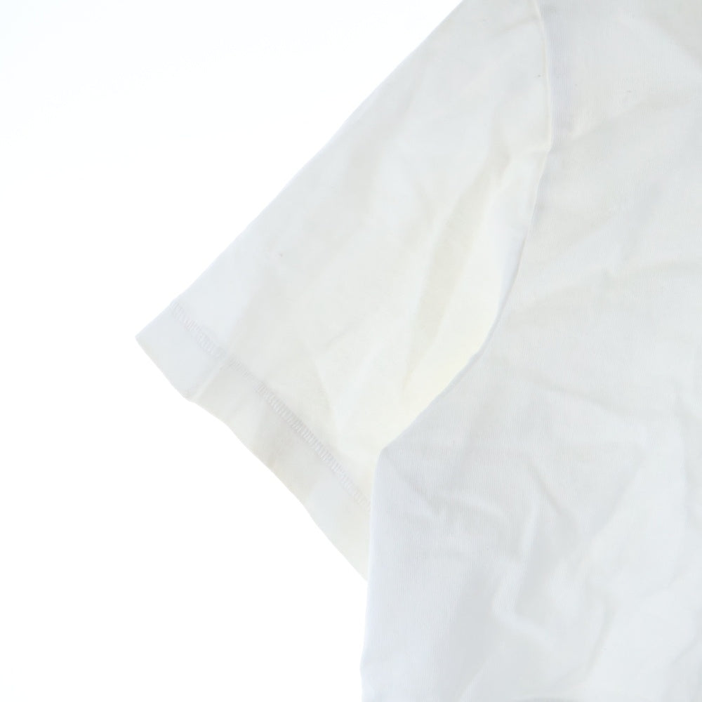 ALEXANDER WANG(アレキサンダーワン) ロゴ ショート丈 クロップド 半袖カットソー Tシャツ ホワイト レディース