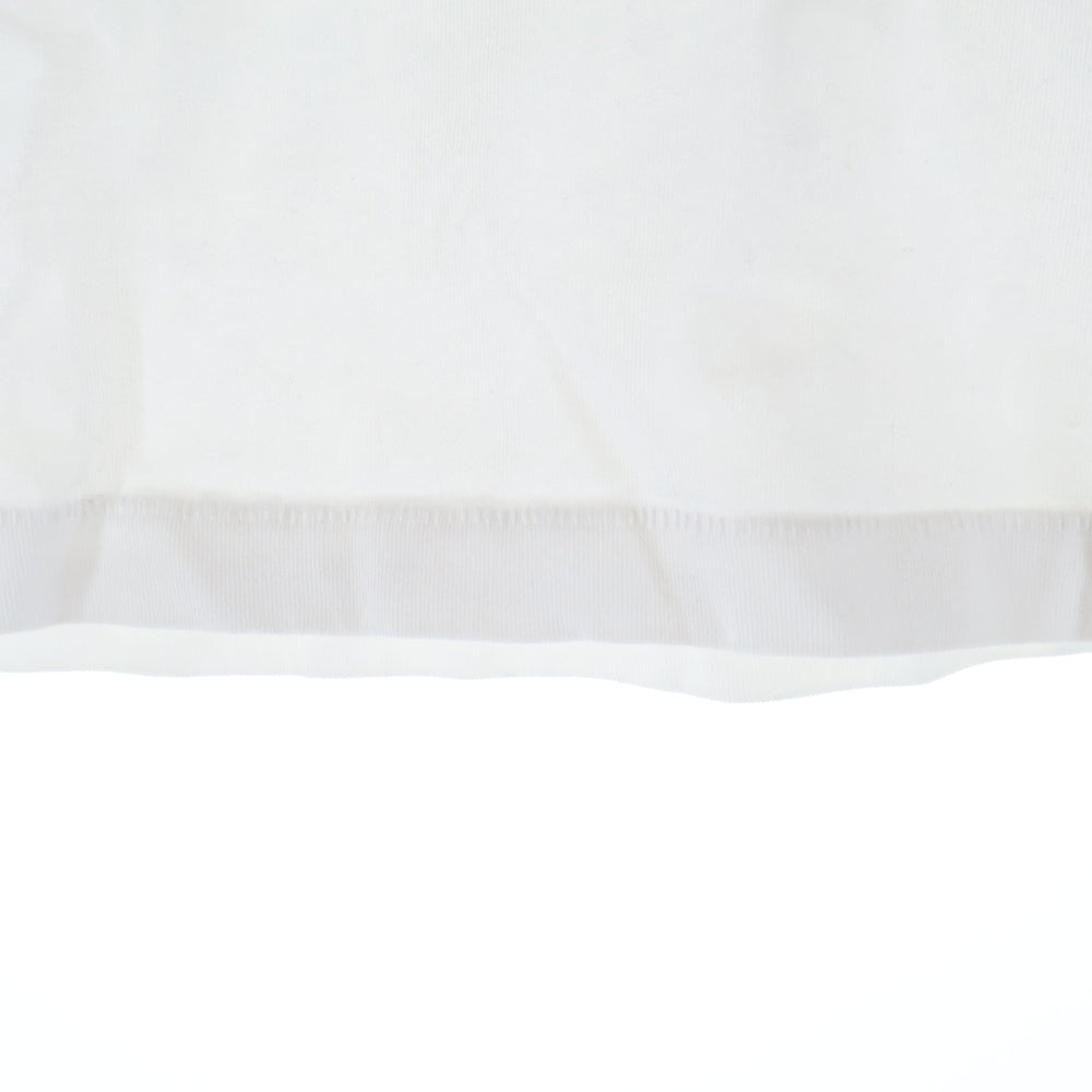 ALEXANDER WANG(アレキサンダーワン) ロゴ ショート丈 クロップド 半袖カットソー Tシャツ ホワイト レディース