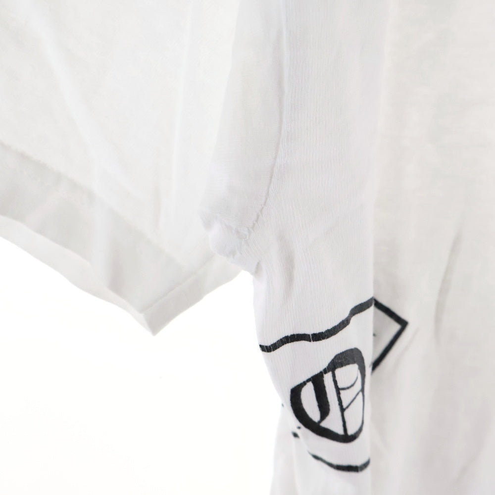 CHROME HEARTS(クロムハーツ) CHクロス CHロゴ プリント Tシャツ 半袖カットソー ホワイト