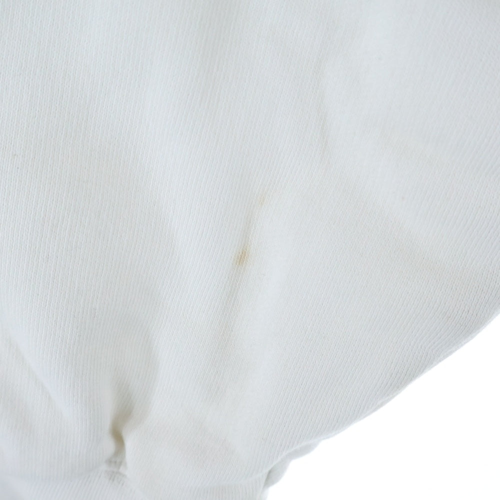 ALEXANDER WANG(アレキサンダーワン) ハイネック ロゴ刺繍 スウェットトレーナー ホワイト レディース