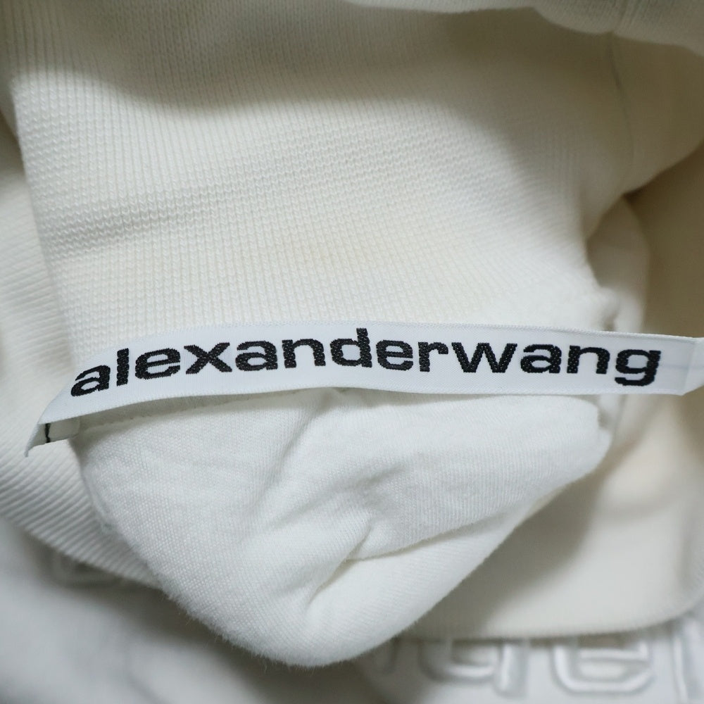 ALEXANDER WANG(アレキサンダーワン) ハイネック ロゴ刺繍 スウェット