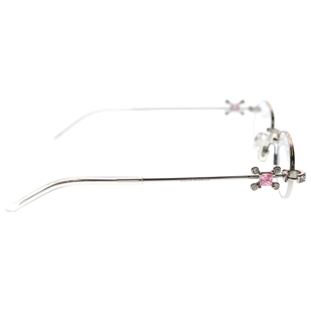 GENTLE MONSTER(ジェントルモンスター) On Ring 02 オーバルメタル アイウェア シルバー